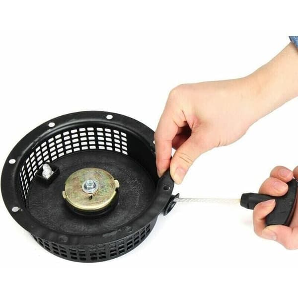 Trækstart Starter Rekyl Passer Til Ey28 Robin Subaru Motor Generator,,sort,1 stk