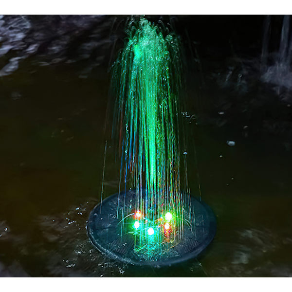Erityisesti suunniteltu ripustettaviin ulkouima-altaisiin, pihan vesivirta-maisemaan kelluviin värikkäisiin aurinkolähteisiin Square fountain 11*11cm