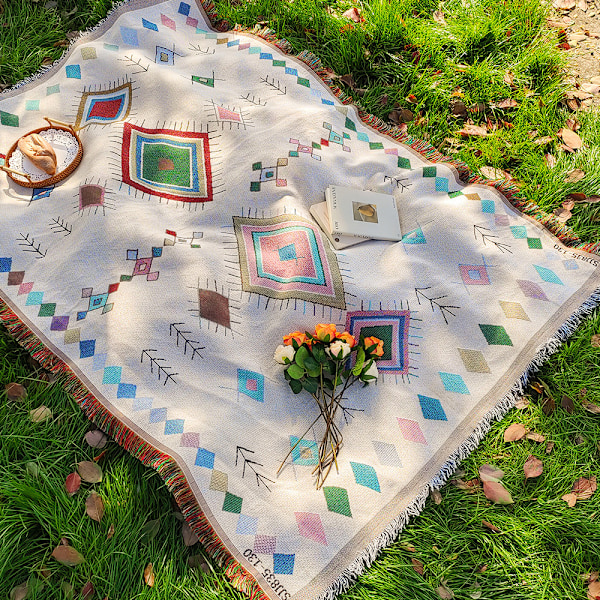 Picknickmatta för utomhusbruk cm130x180