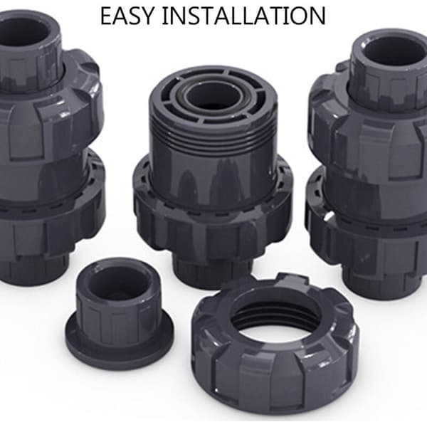 PVC Backventil 32mm för Pool och Biljard Anti Återflöde