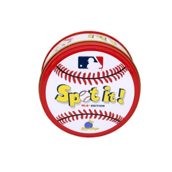 Englanninkieliset korttipeli "Spot the Difference" - vanhemman ja lapsen juhlapeli baseball