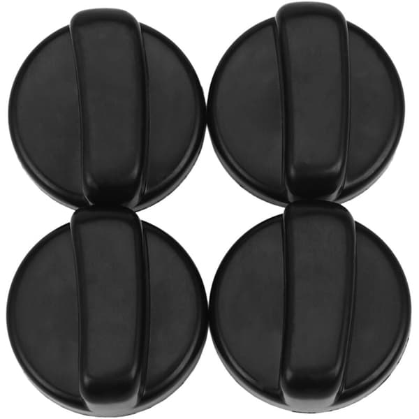 44 mm Diameter Sort Plastik Trykknap til Gaskomfur 4