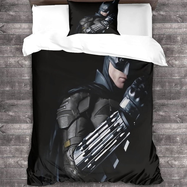 Batman-sängkläder set sovrumsinredning påslakan enkel 135*200 CM King220x240cm