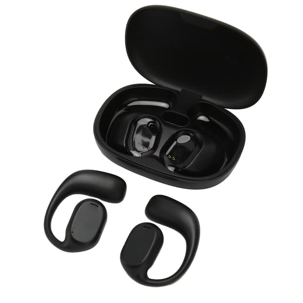 Trådløse oversettelseshodetelefoner Bluetooth 5.1 Oversettelseshodetelefoner 74 språk 70 aksenter Oversettelsesenhet med APP for musikk samtaler Svart