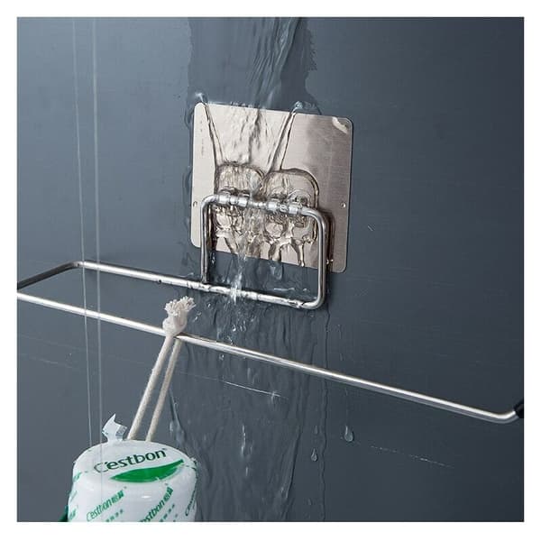 2-pack Köksrullehållare, Rostfritt stål, Extra Stark, Silver