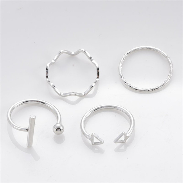 Fashion damring öppen ring ledring set Amazon ZCW497