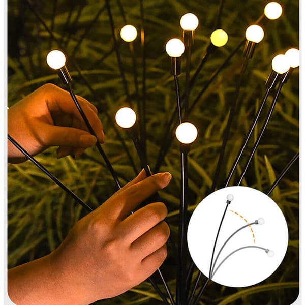 2 aurinkovalon sarja, LED, IP65, kiinteä, valoanturi, musta
