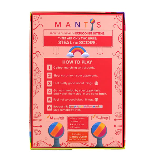Mantis, ett strategiskt brädspel med vänner