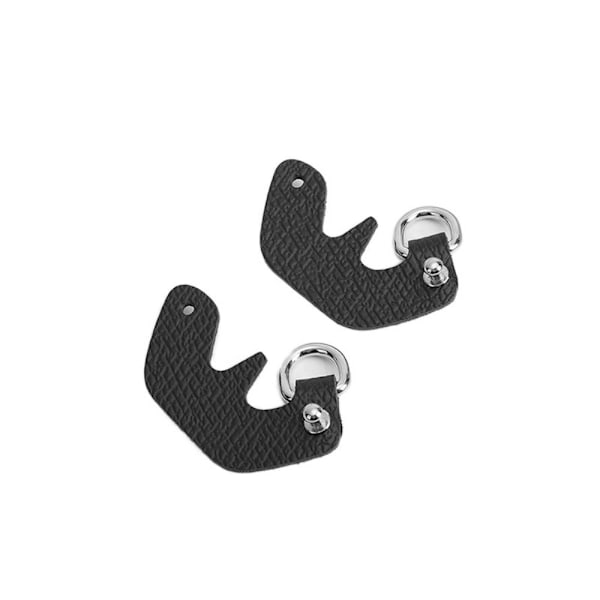 Longchamp Mini Taskestropper til Taske Transformations Tilbehør Black Buckle