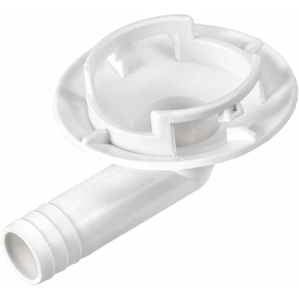 AC afløbsslange konnektor albue fitting endekappe til mini-split og vindues AC enheder 40mm 1 stk