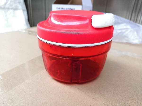 Tupperware Turbo-Chef - Chef Speedy Boy - Lökhackare - Röd - Ref: 10124