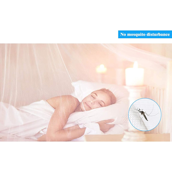 Sänghimmel, Myggnät för enkelsäng/dubbelsäng, Sänghimmel Vuxen/Flicka/ Baby/Barn Myggnätl