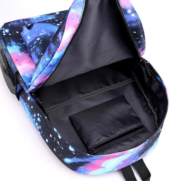 Lilo och Stitch Tecknad Ryggsäck, Lättvikt Galaxy Blue