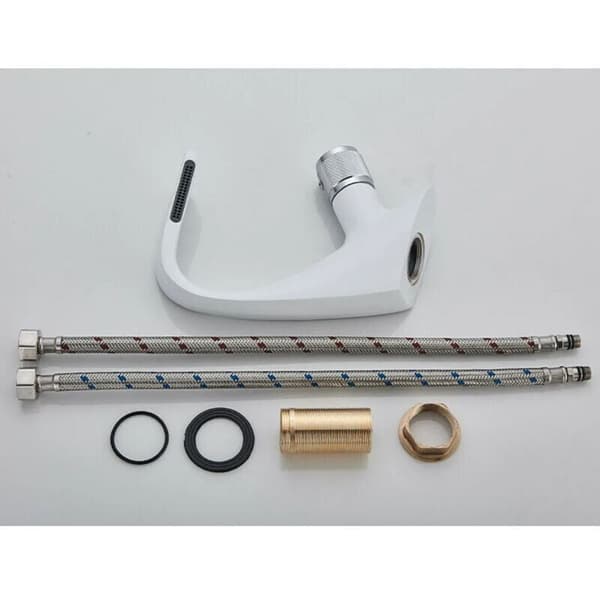 Ettgreps servantbatteri Cascade med kromfinish