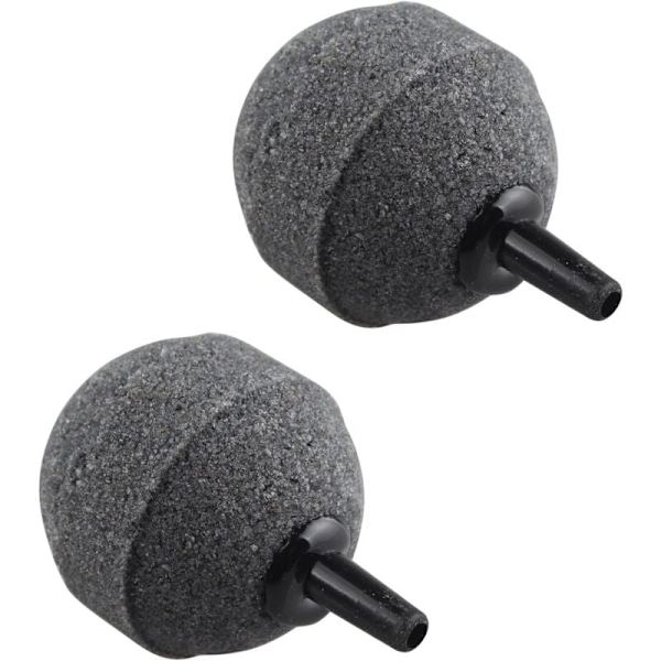 2 stk. luftboble sten diffuser 30 mm til akvarium hydroponisk pumpe