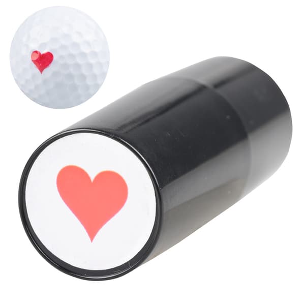 Golfballstempel Golfstempelmarkør 18+ TRYKK RØD 18+ imprint red