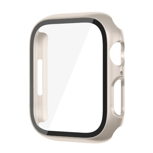 Glas+ Cover til Apple Watch etui 9 8 7 6 SE 5 iWatch tilbehør skærmbeskyttelse Apple Watch Series 45mm 41mm 44mm 40mm 42mm 38mm Mindnight blu Mindnight blu Mindnight blue 41mm series 7 8 9