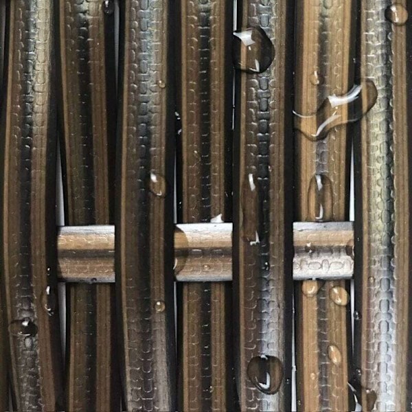 Plast vævet rattan reparationssæt til havemøbler, terrasse, bænk, stol, bord