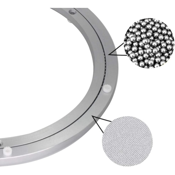 Lazy Susan Turntable roterande lager for matbord (12 tommer)