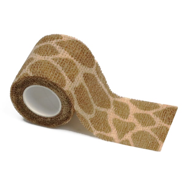 Ei-kudottu itseliimautuva side urheilun suojaukseen, lemmikkieläinten liukumattomaan sideharjoitukseen, tatuointityökaluihin giraffe 5cm*4.5m