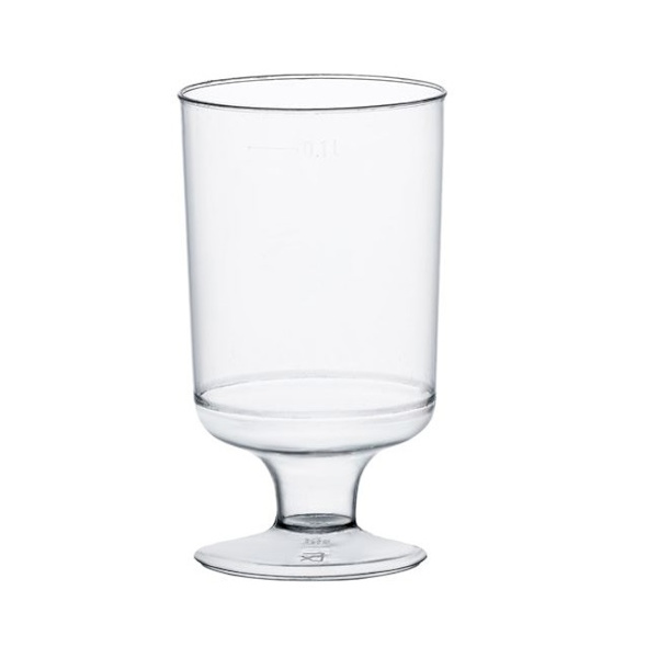 20-pak Klara vinglas i plast 100 ml