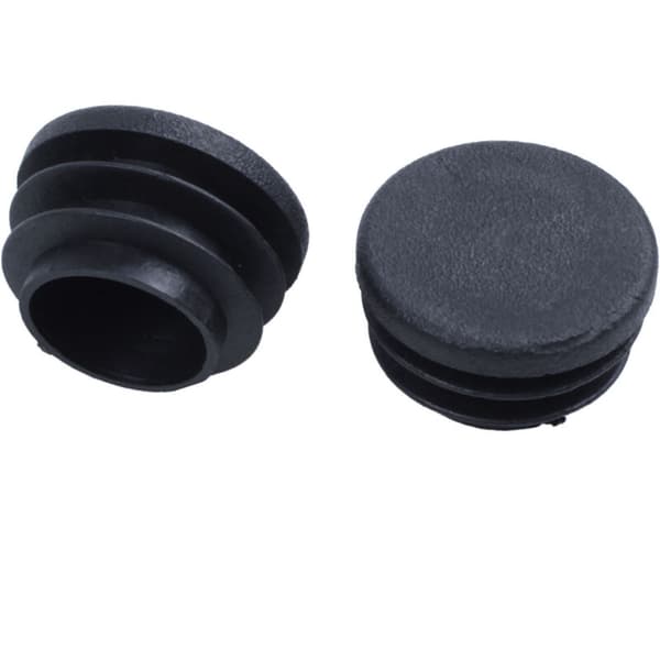 15 st Bordsstolsben Ändkapslar Runda Plastslangar Diameter 25mm
