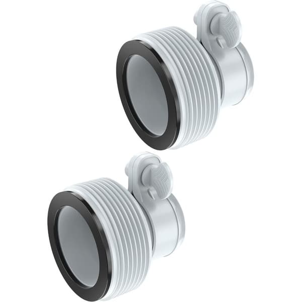 Typ B Slangadapter för Pumpar, 2-pack, Poolslangadapter för 1,5\" och 1,25\" Anslutningar