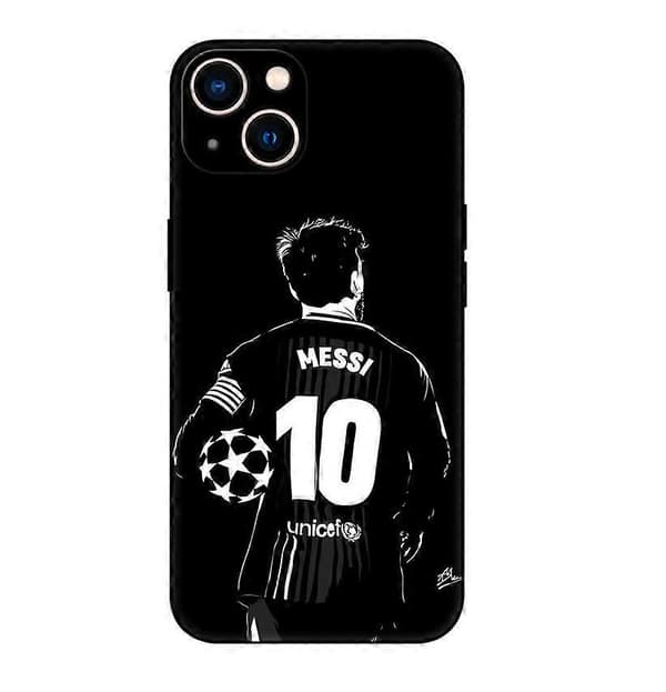 Messi No. 10 Mobilskal iPhone-skal för de flesta iPhone-modeller For IPhone12Mini