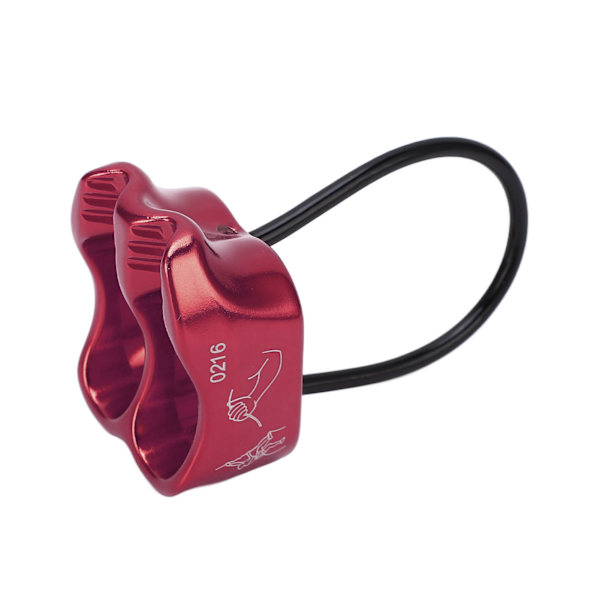 Aluminium Magnesium Alloy ATC Rappelling Descender för utomhusklättring