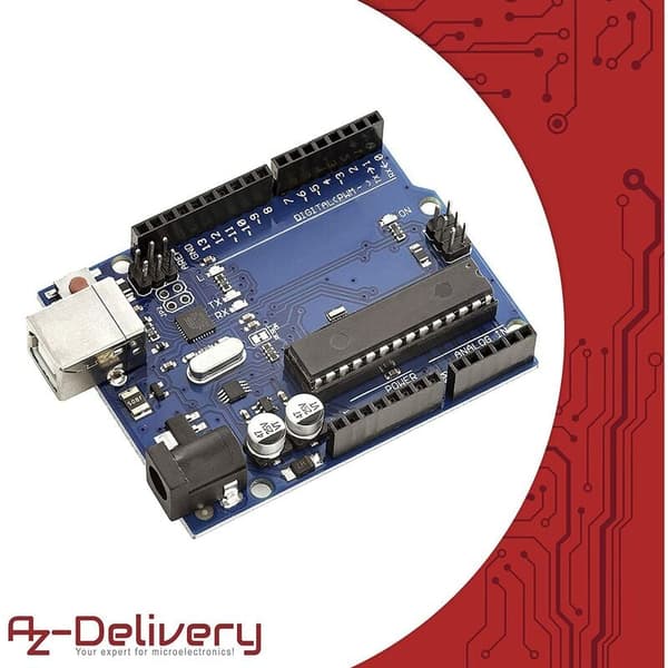x Microcontroller Board med ATmega328P ATmega16U2 Inklusive eBook