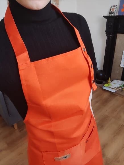 Køkken Grill Forklæde orange