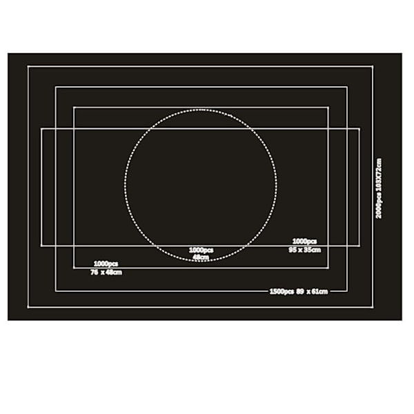 13-delars utbytbart stickset, rundstickor med 2,75 mm-10 mm