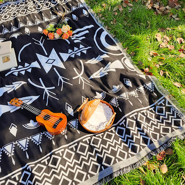 Udendørs picnictæppe cm130x180