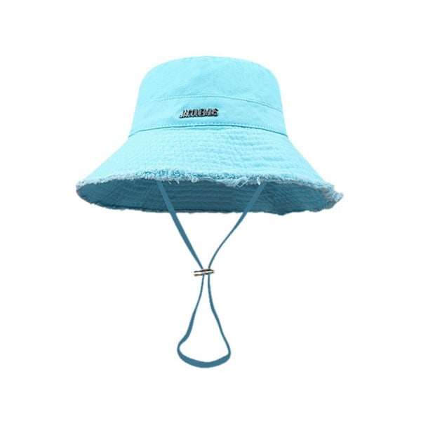 Bucket Hat Damehat BLÅ Blue