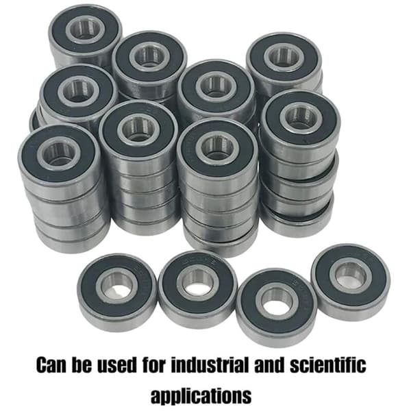 100 stk. 608 2RS Lejer 8x22x7mm RS Kuglelejer med Fedtforsegling til Skateboard