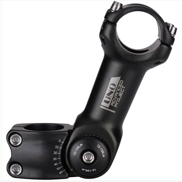 31.8 Justerbar Frempind 110mm 0 60 Graders Justerbar Styrfrempind til De Fleste Mountainbikes og Racercykler