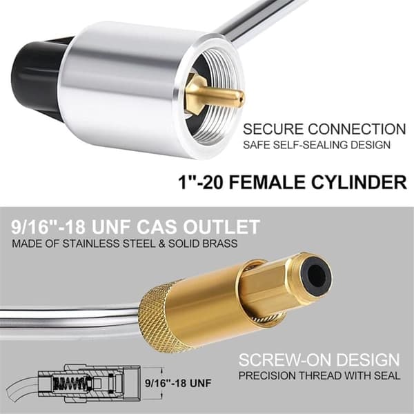5430 Trykkregulator Reservedel for Propan Camping Grill/Komfyr