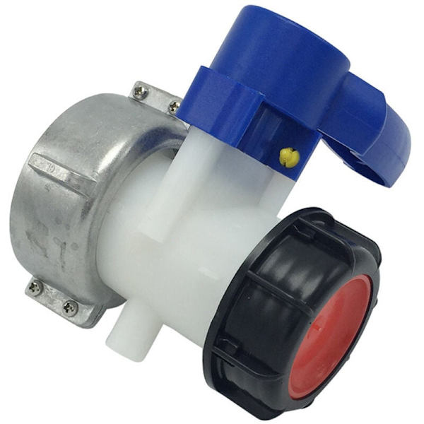 Universal IBC Tank Vannadapter DN40 Ventil for Vanntank Regntønne 62mm