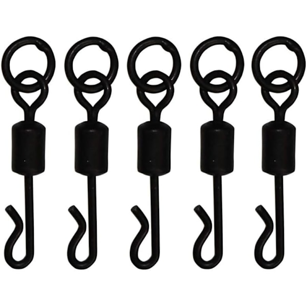 Strandhandduksklipp i rostfritt stål, 10-pack 4,3 tum stora