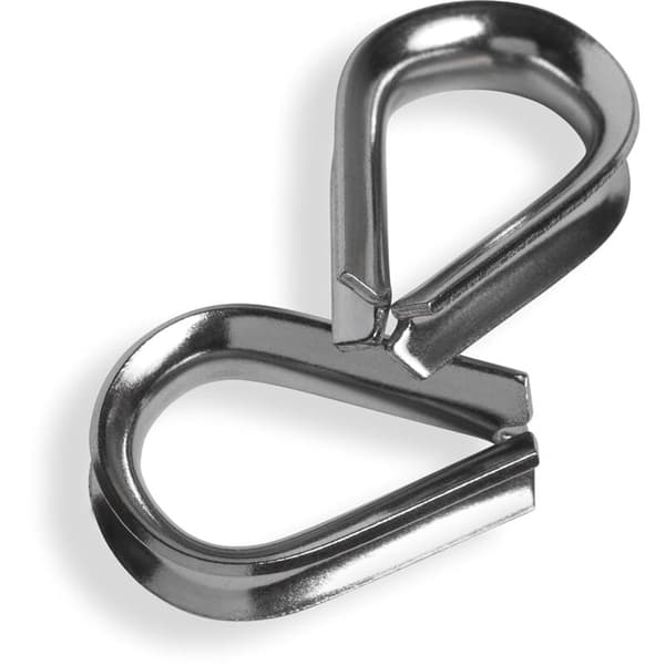 Kause i rustfritt stål, 3 mm [20 stk]