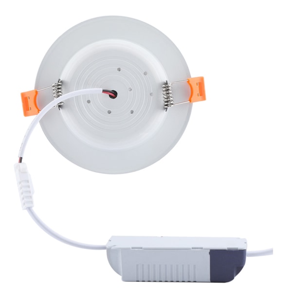 AC85-265V 9W LED-taklampa Takpanel Ljus Mänsklig kropps rörelsesensor Induktion Downlight