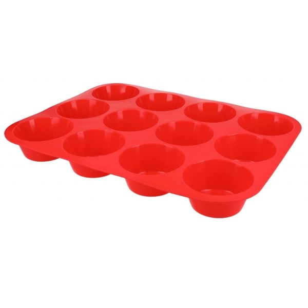 Silikon Muffinform - Muffinpanne for Cupcakes