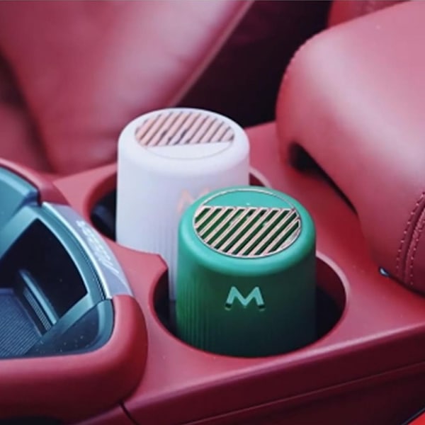 Aromaterapi Diffuser for Bil, Hjemmekontor & Soverom fra Solid - Kompakt Design Green