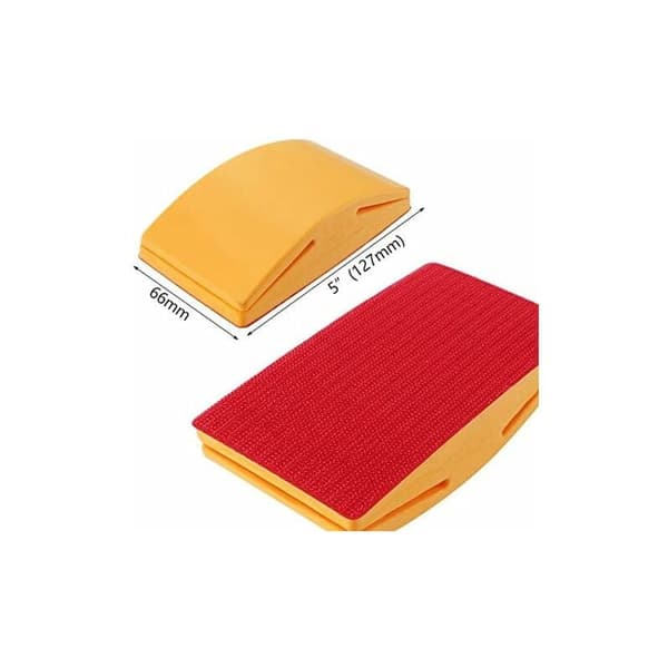 5\" Gummislipekloss med sandpapirholder