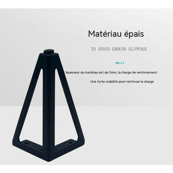 Pakke Sort 15 cm Metal Udskiftnings Møbelben til Møbler, Skabe, Sofaer, Andre Møbelfødder. (15 cm, Lys Sort)-..