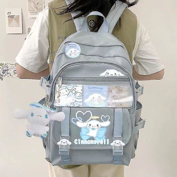 Ny Sanrio Kuromi Ryggsekk Skulder Bag Pompompurin My Melody Studenter Skole Bag Stor Kapasitet Tegneserie Søt Skole Bag type3