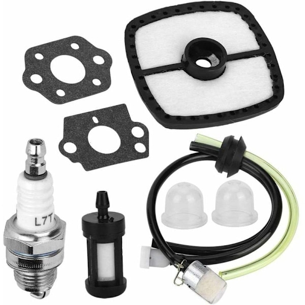 Slitesterkt aluminium forgasser-sett for kjøretøy passer Echo PB-2155 løvblåser for biler passer Zama C1U-K43B forgasser ES-2100,