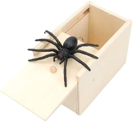 Spindel Spøkelsesboks Halloween Overraskelse Spøkelsesbokser