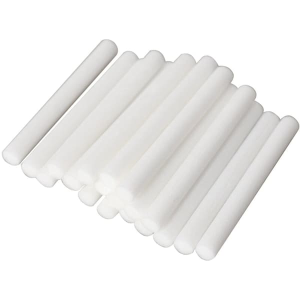 20 stk. Luftfukter Filtre Erstatning Bomullspinne for USB Aroma Diffusorer Luftfukter