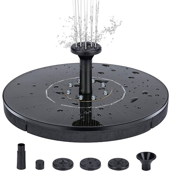 Erityisesti suunniteltu ripustettaviin ulkouima-altaisiin, pihan vesivirta-maisemaan kelluviin värikkäisiin aurinkolähteisiin Square fountain 11*11cm